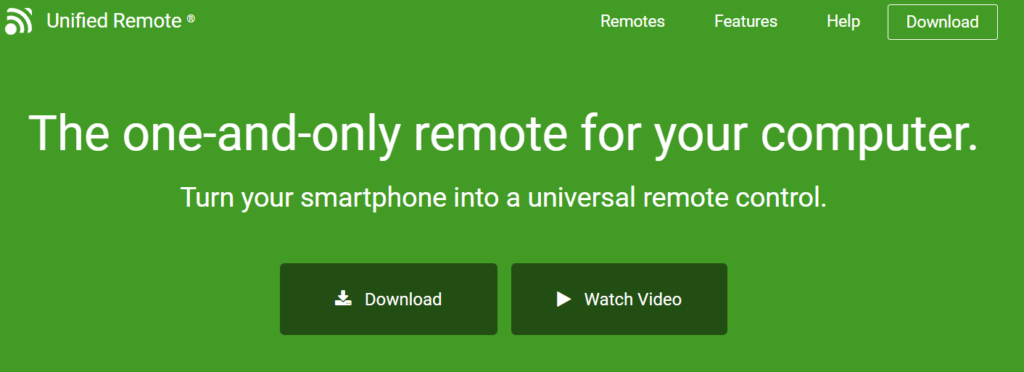 unified remote